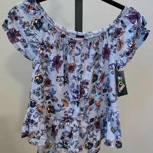 2 for 1 - NWT- Art Class, Girls 7/8 Floral Shirt